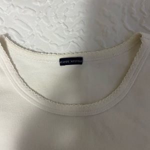 White Brandy Melville tank top